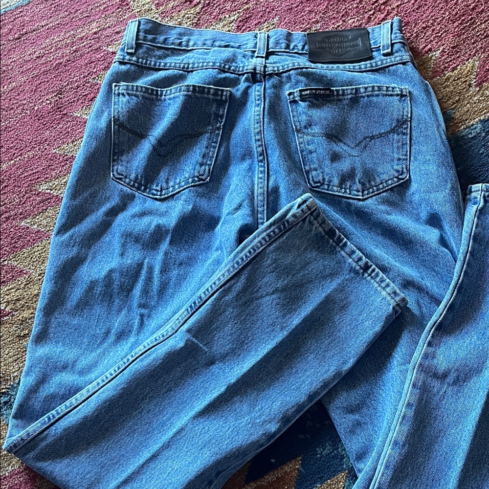 Women’s sz Long (perfect for boots) Harley Davison Jeans